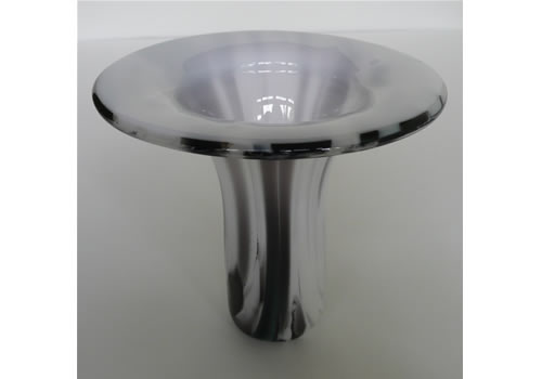 marble drop glass vase