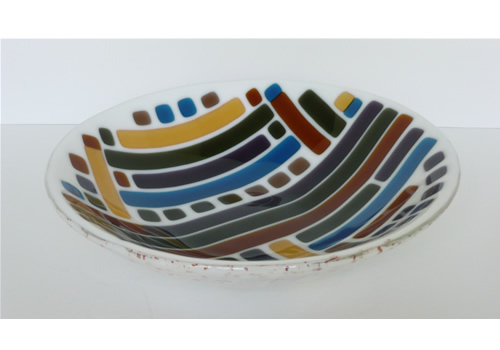 andromeda glass bowl